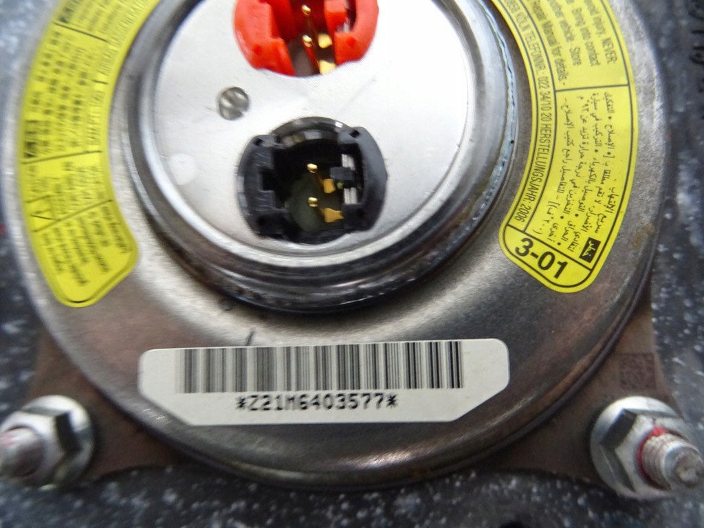 фото №3, Lexus rx400 ii подушка водія подушка безпеки