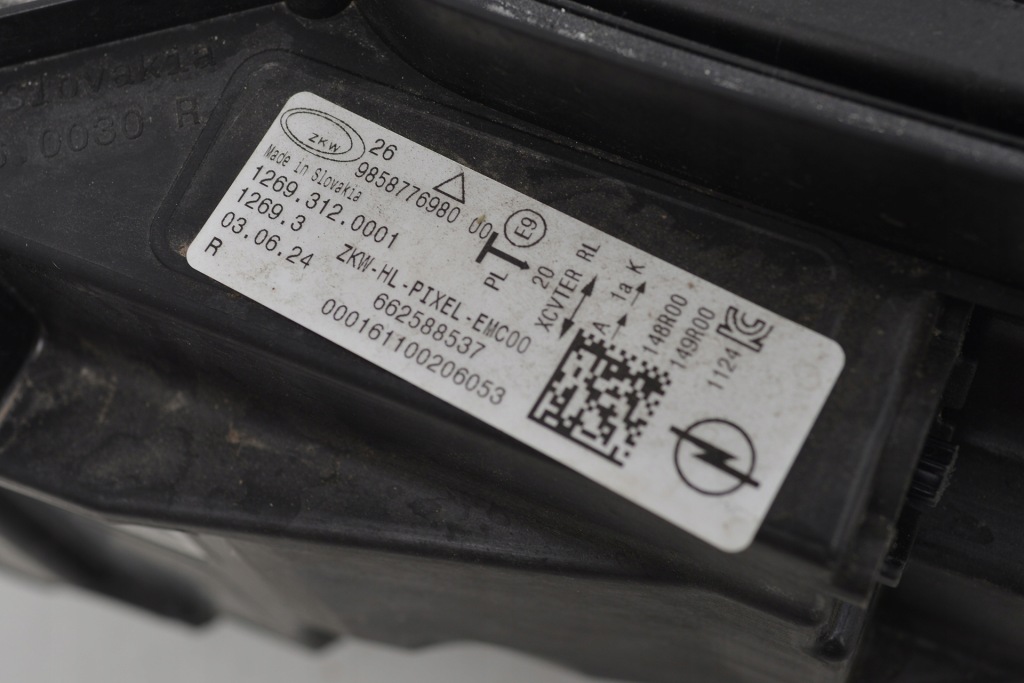 фото №8, Лампа правая opel astra l vi full led 9858776980