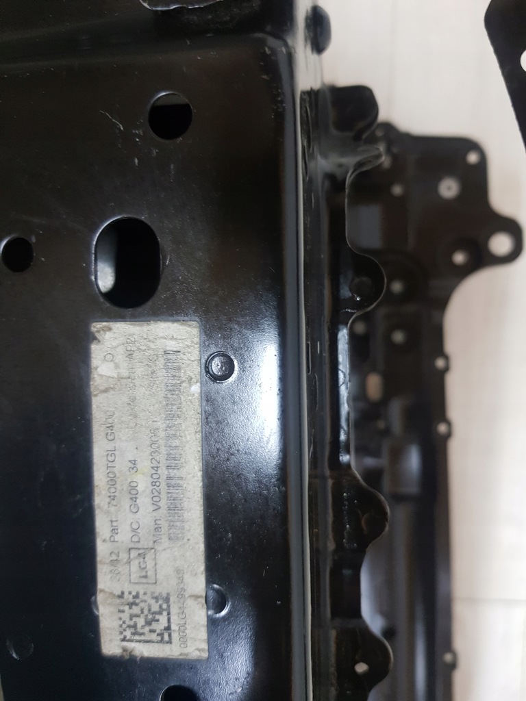 фото №13, Pas передній підсилювач молдинг верхній перед kpl honda civic x 17-20