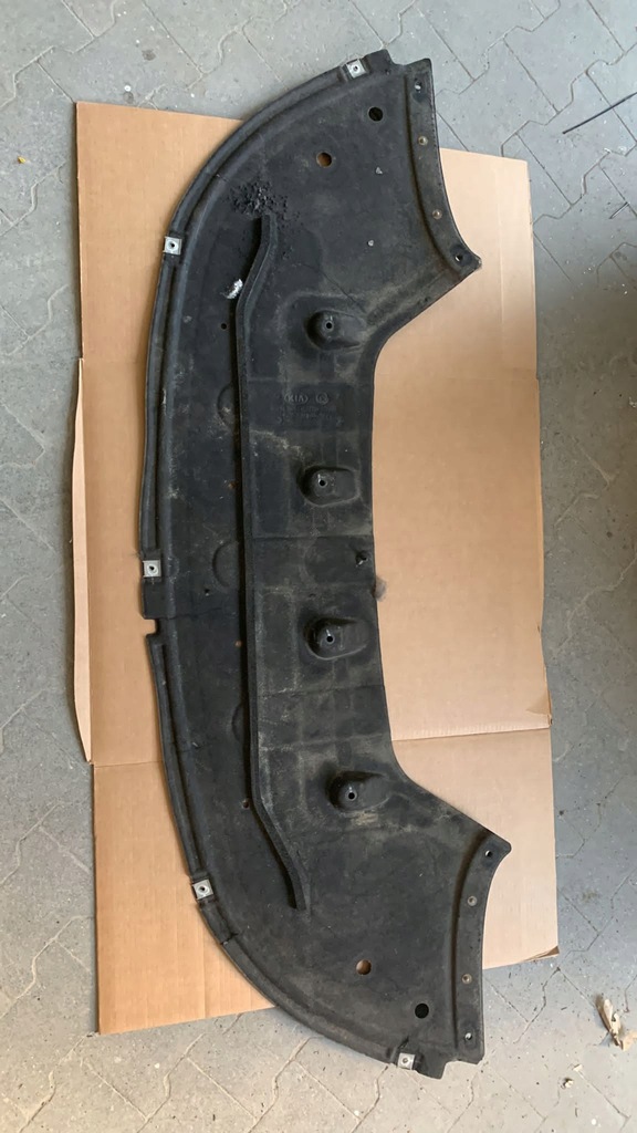 фото №1, Kia optima 2016- плита защита pod двигатель