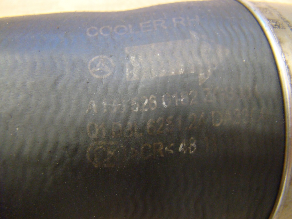 Пабтрубок  труба интеркулер mercedes ml 166 a1665280482 Доставка