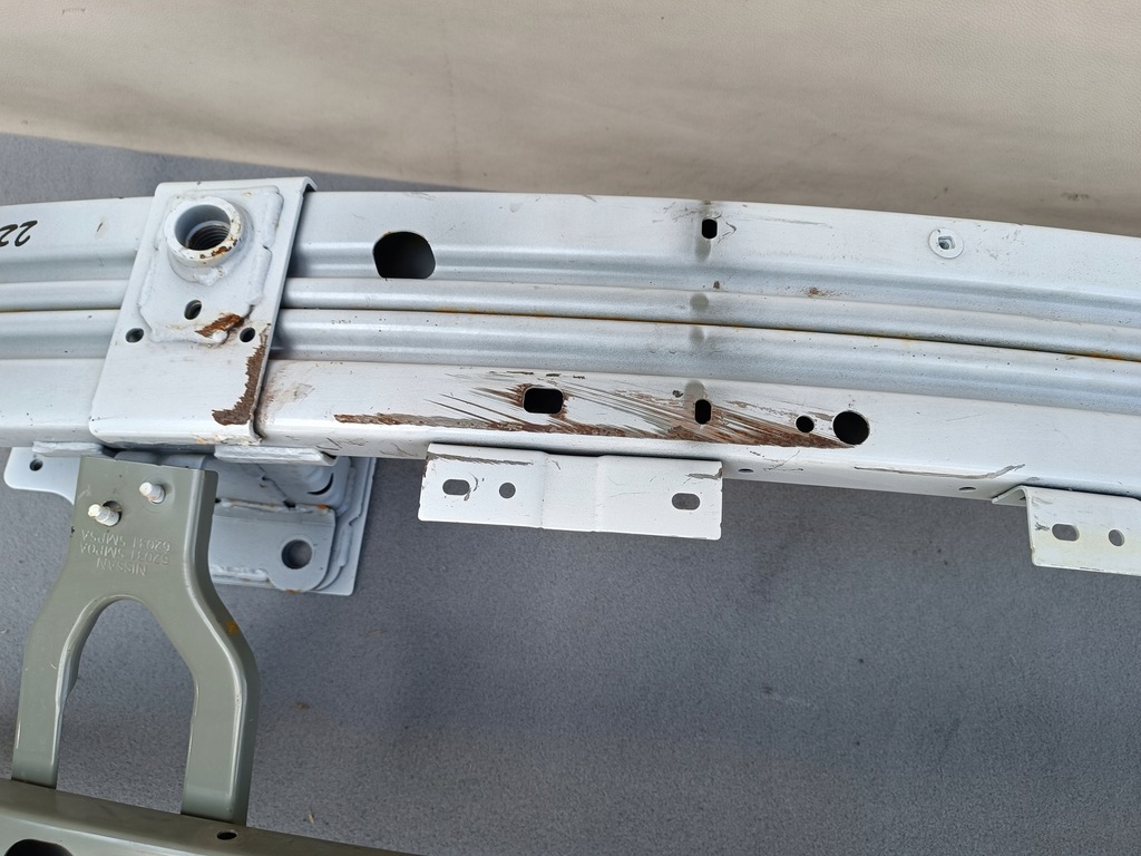 фото №7, Nissan ariya балка передняя лобовое усилитель комплект