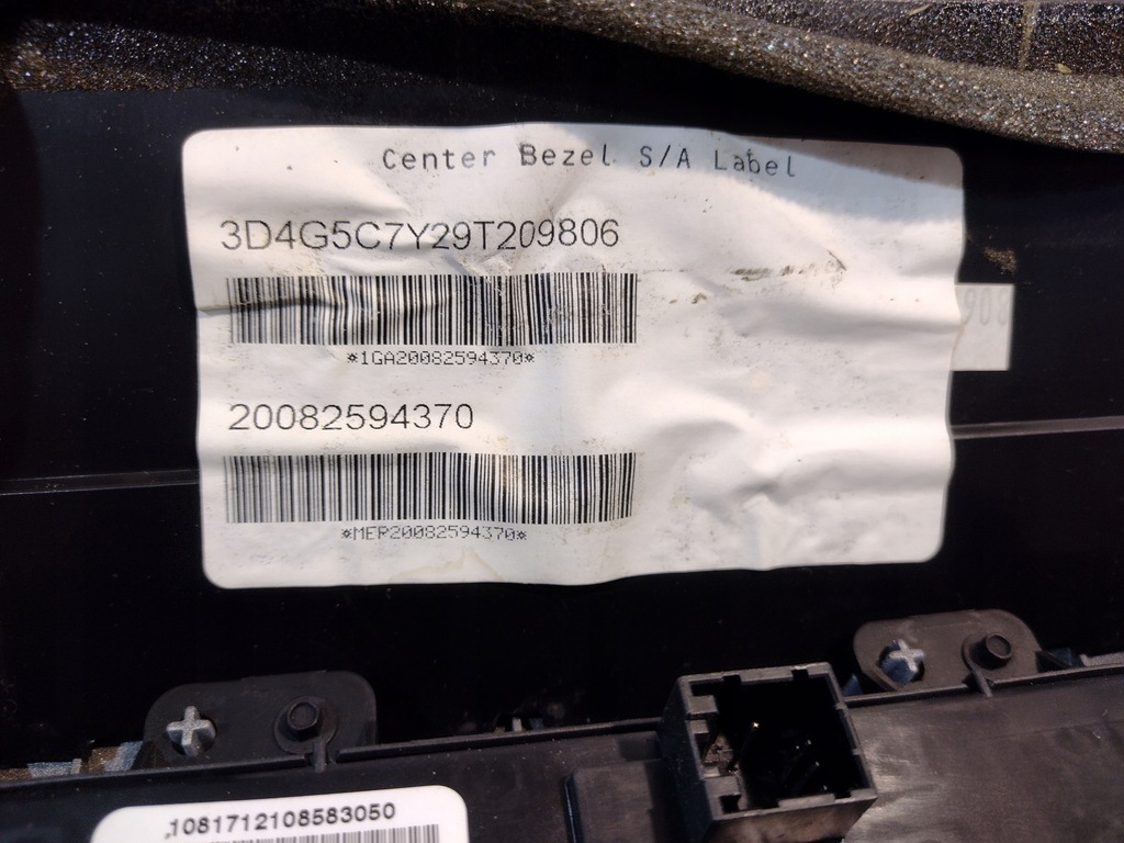 фото №15, Панель кондиціонера ґрати перемикачі dodge journey