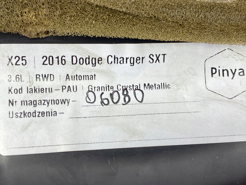 фото №8, Воздухозаборник впуск труба фильтра воздуха dodge challenger 2015+ usa