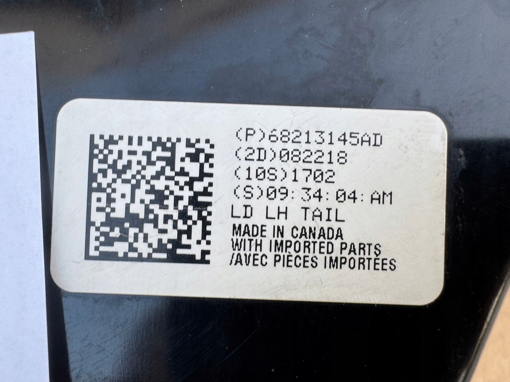 фото №11, Dodge charger задняя левая лампа 2015+ idealna