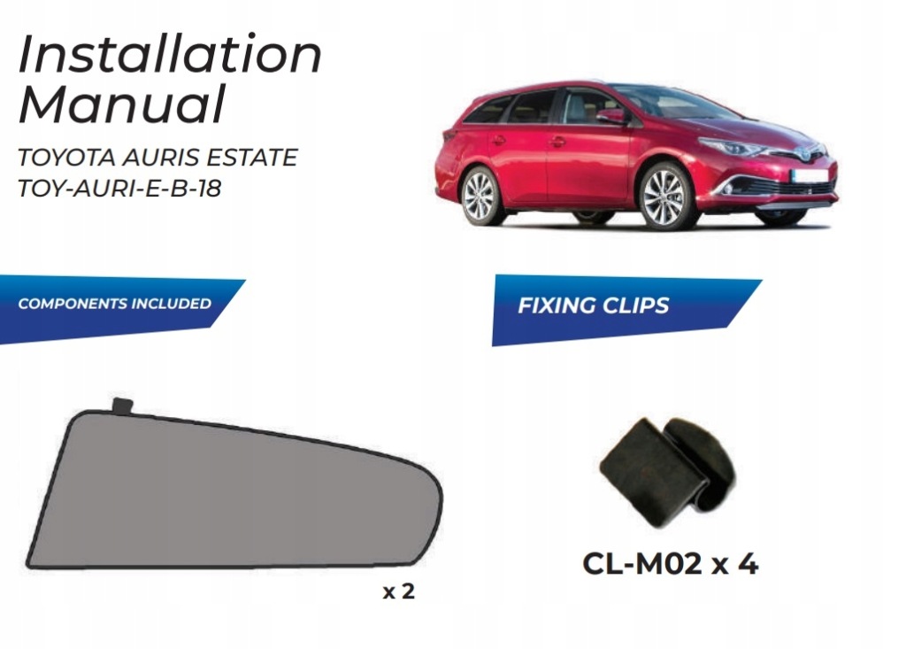 фото №15, Шторки бічний toyota auris kombi 2012-18 - захист шторка сонцезахисні