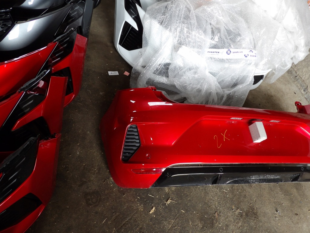 фото №2, Бампер задняя задний tennp 4 pdc renault clio 5 v lift