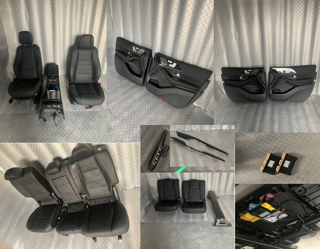 фото №1, Ideal kpl. сиденья подогрев вентиляция декоры модули mercedes gls w167 1