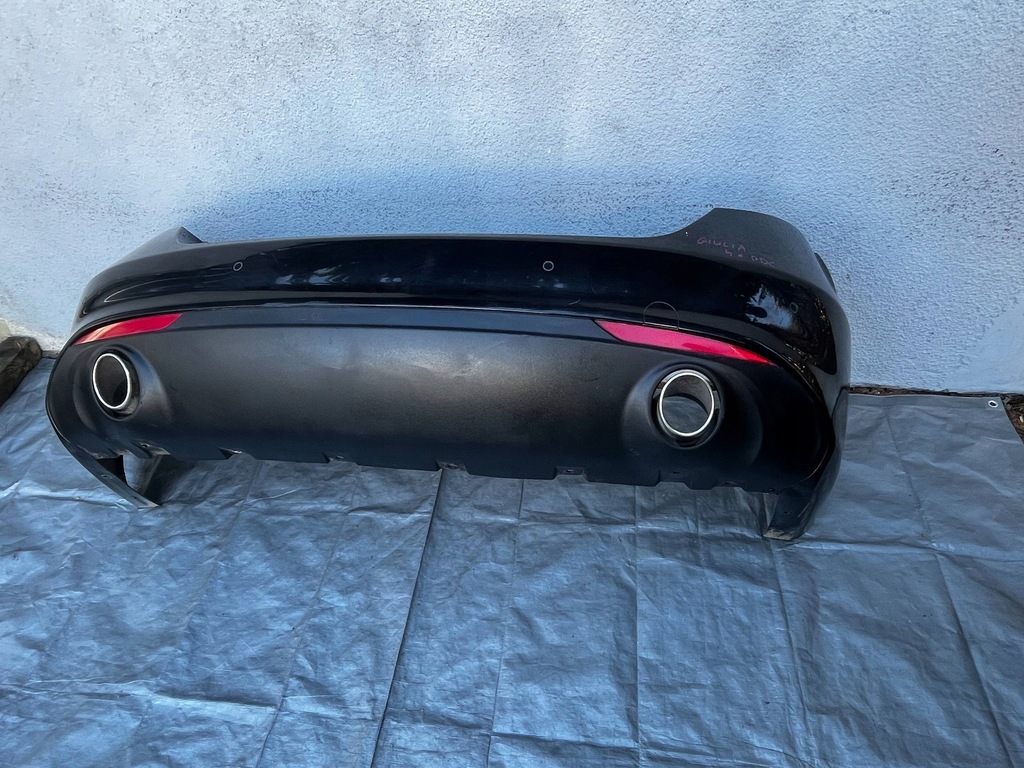 фото №7, Alfa romeo giulia бампер задній kompletny pdc 2016- pdc