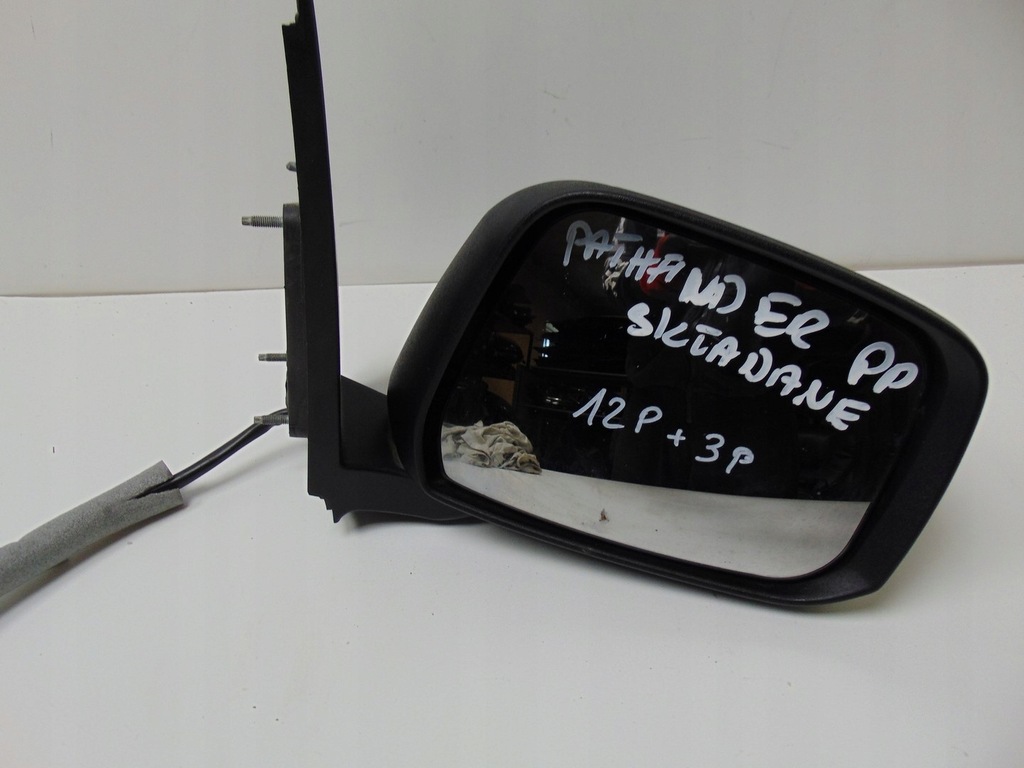 фото №7, Зеркало правое nissan pathfinder r51 navara d40 lift хром 15 pin europa