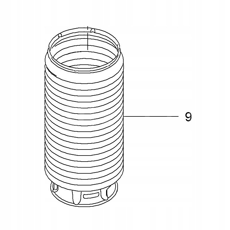 фото №1, Защита амортизатора перед opel movano b renault 95517236 оригинал nowe