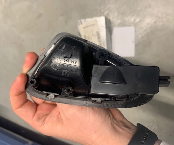 фото №4, Ручка двері внутрішня задня seat ibiza хром ліва