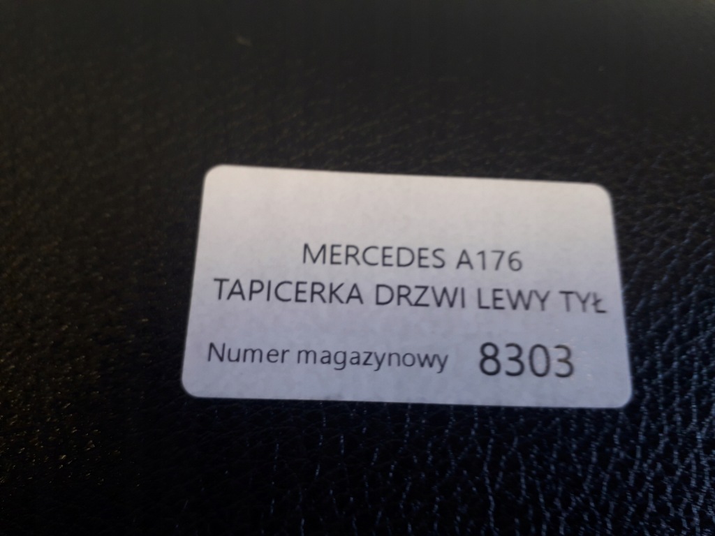 фото №4, Mercedes w176 w246 оббивка двері лівий задня