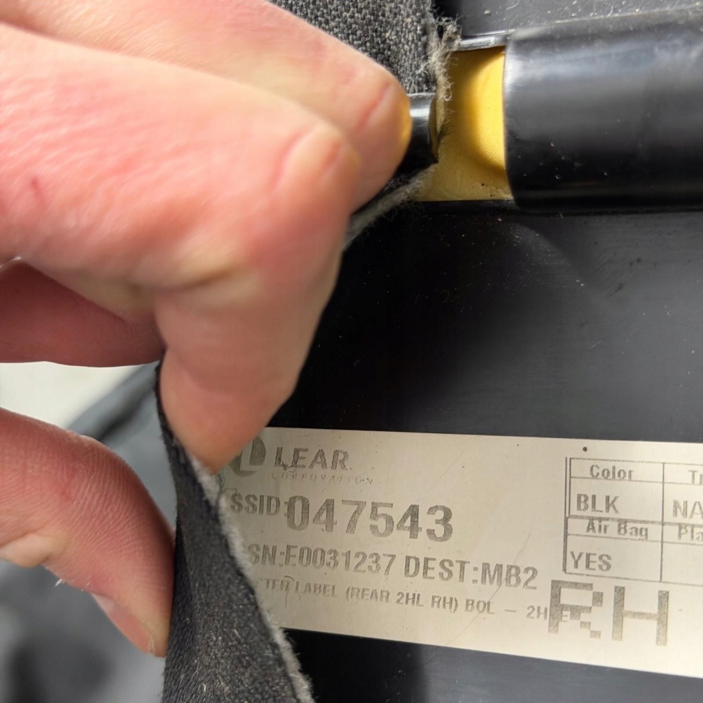 фото №5, Подушка подушка безопасности дверь задняя задних mercedes gle w167 coupe оригинальный номер a1675409432