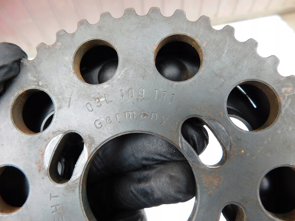 фото №5, Vw crafter 2.0 tdi колесо зубчасте вала розподільного валу oem 03l109111