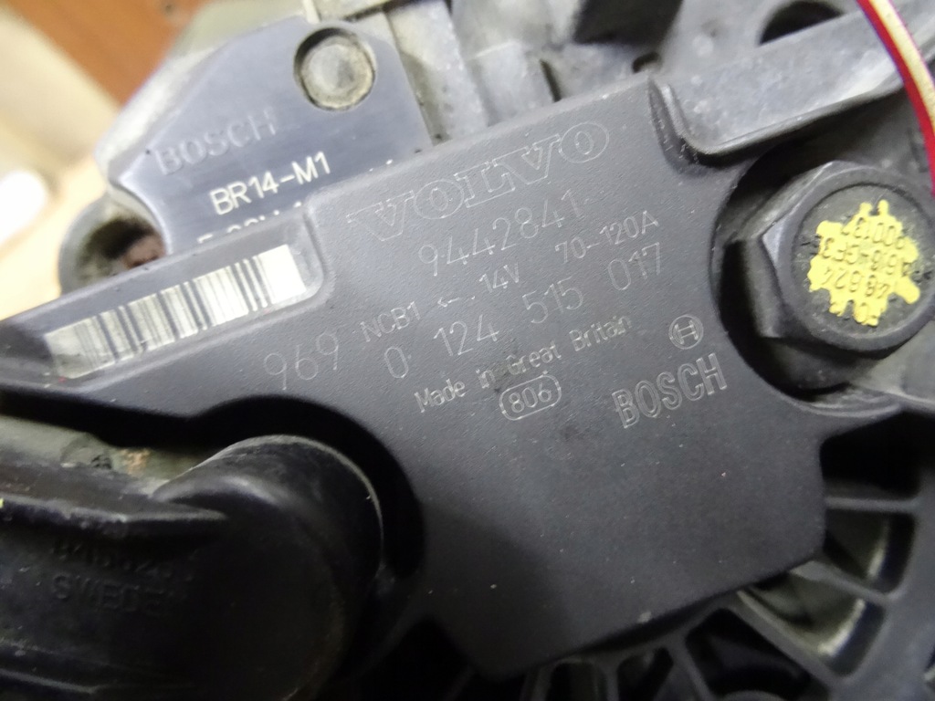 фото №7, Volvo s80 2.4b 99' sedan генератор 0124515017