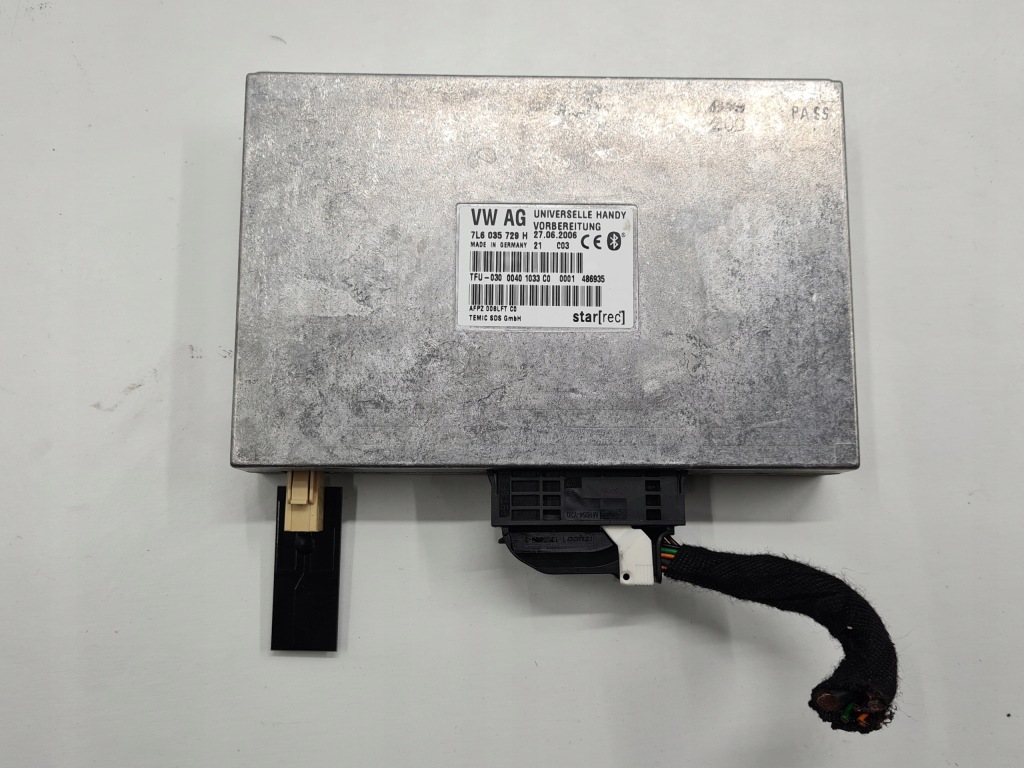 Купить Vw touareg 7l модуль bluetooth 7l6035729h
