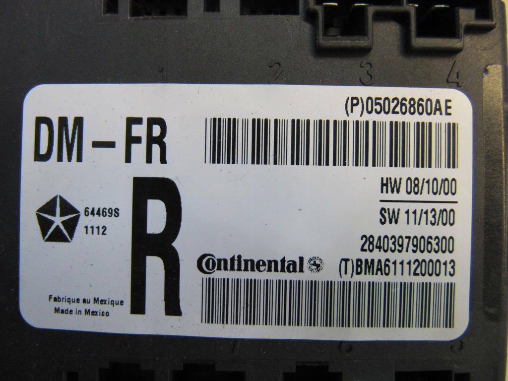 фото №13, Chrysler town country 11- модуль двері перед задній задня лівий правий caravan