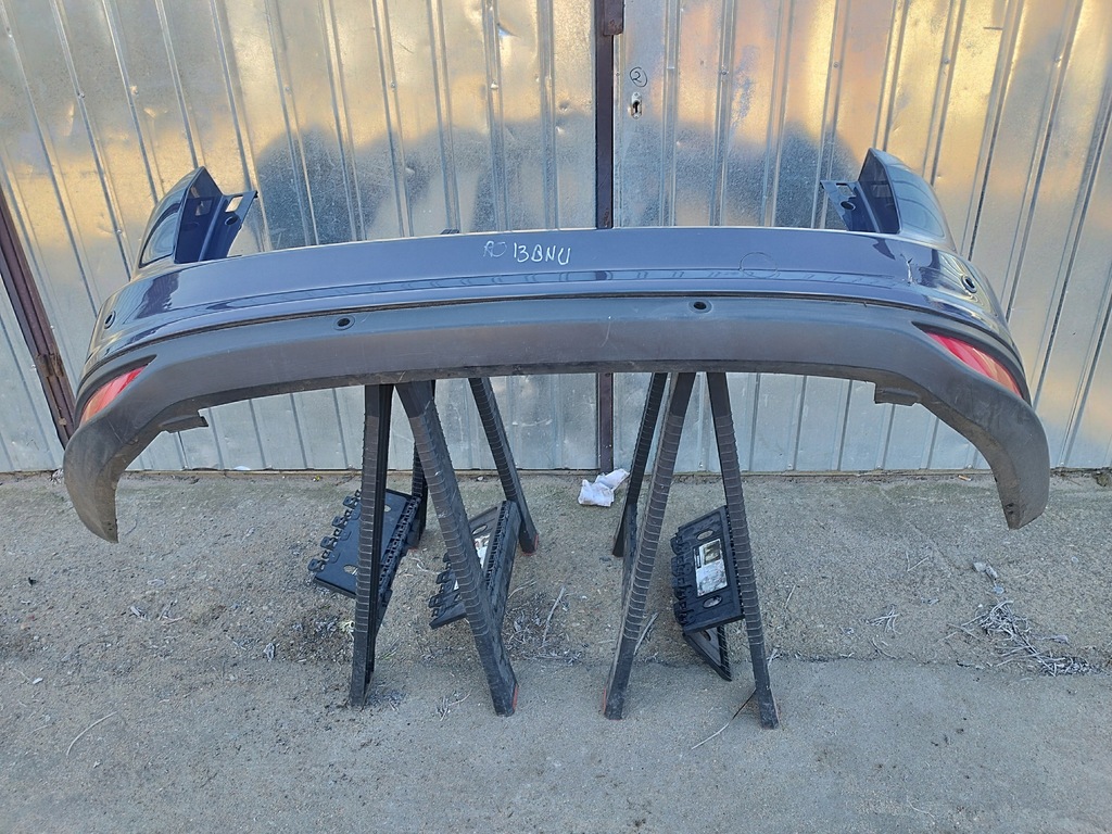 фото №13, Бампер задняя задний pod датчики pdc ford grand c-max mk2 2011-2014 цвет ea