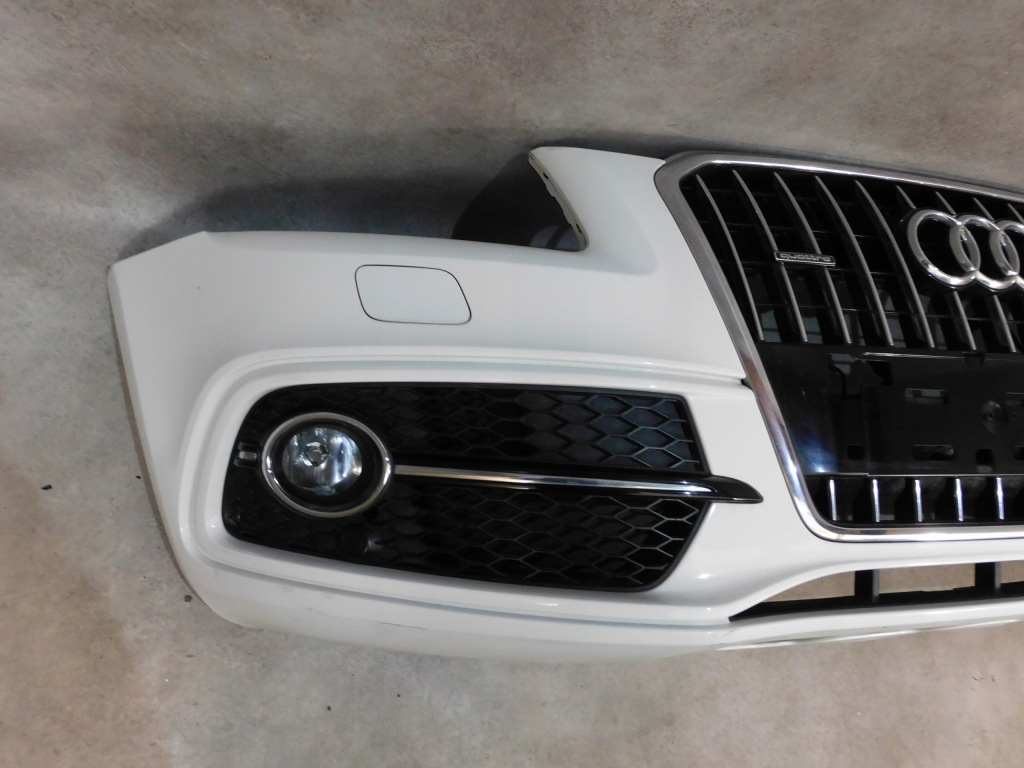 Audi q5 8r lift s line бампер перед передний белый Оригинал