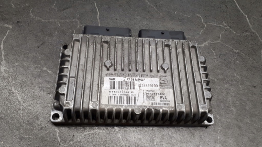 фото №1, S118047522b бортовой компьютер двигателя citroen c5