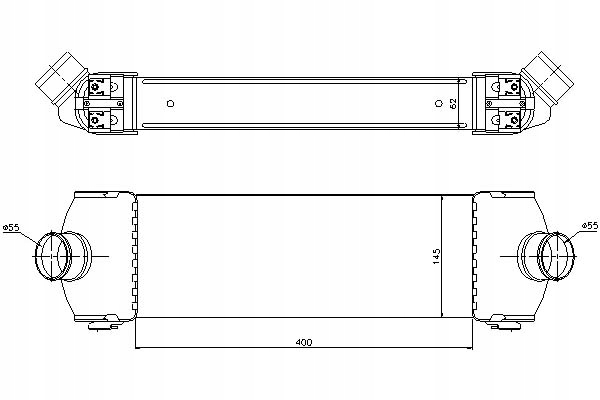 фото №1, Nissens інтеркулер ford transit transit tourneo 2