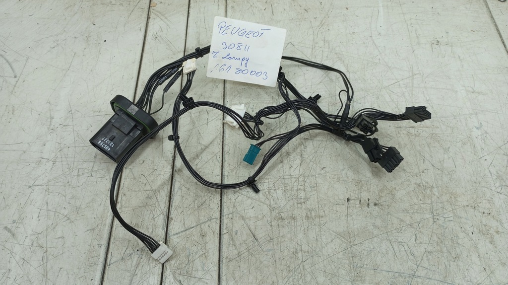 фото №1, Жгут фара лампы peugeot lift 308 ii