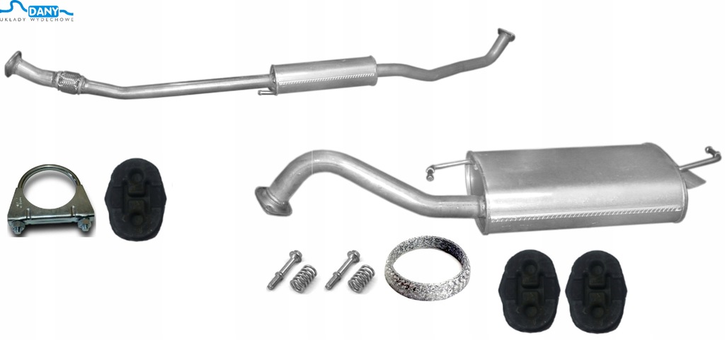 фото №1, Toyota corolla 1.4 d - 4d 8v гаситель комплект