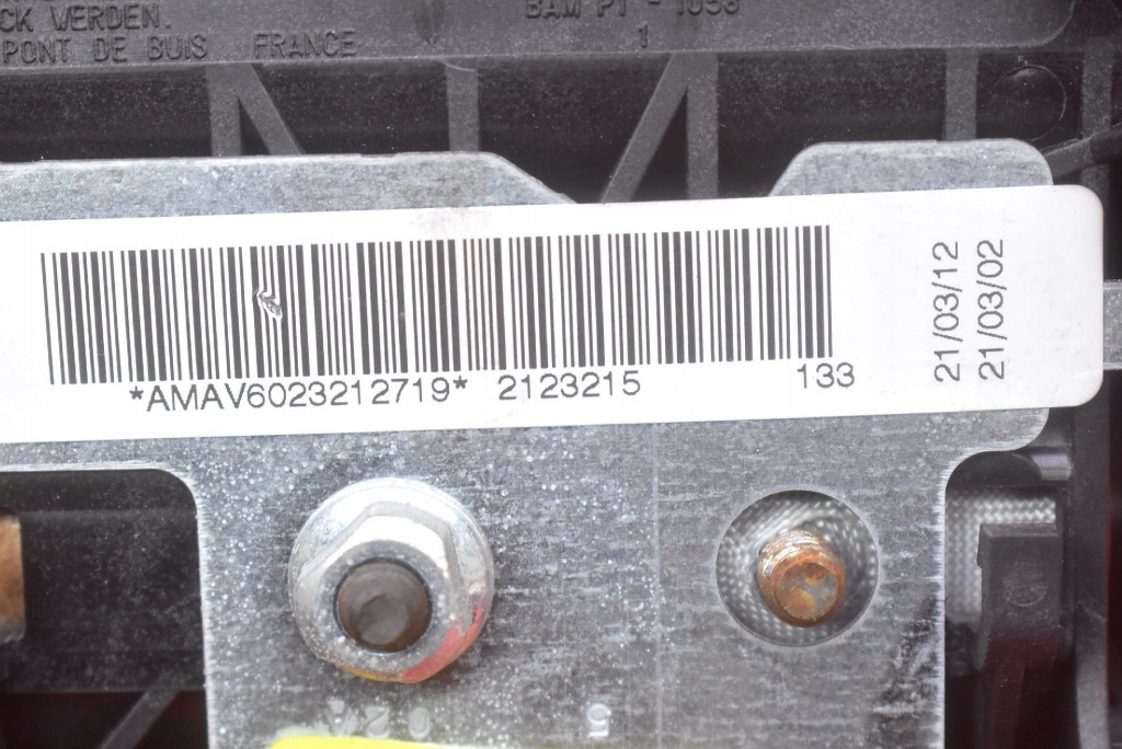 фото №7, Подушка безопасности подушка воздушная водителя 6005158 nissan primera p12 01-08