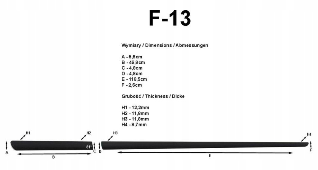 фото №4, Накладки боковой citroen c1, 2005- 2011, 3 dwrz.