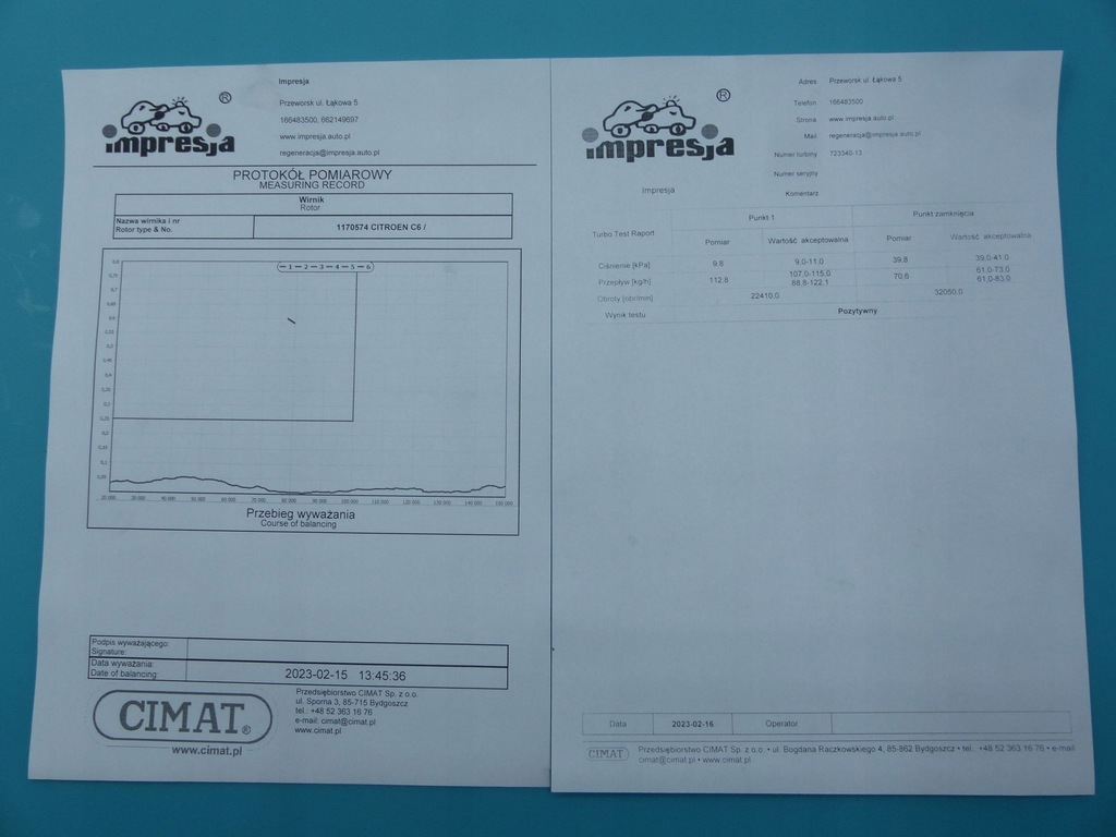 фото №7, Турбонагнетатель citroen c6 723340-13 4u3q-6k682-al