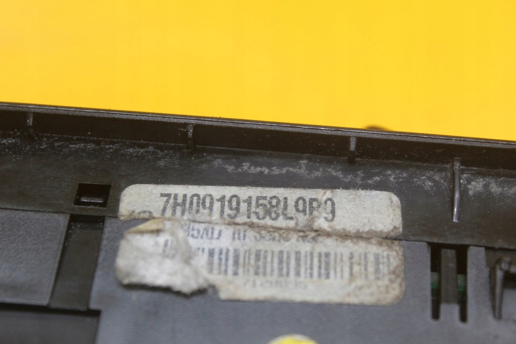 фото №9, Панель блок управления переключатель обдув vw transporter t5 7h0919158l