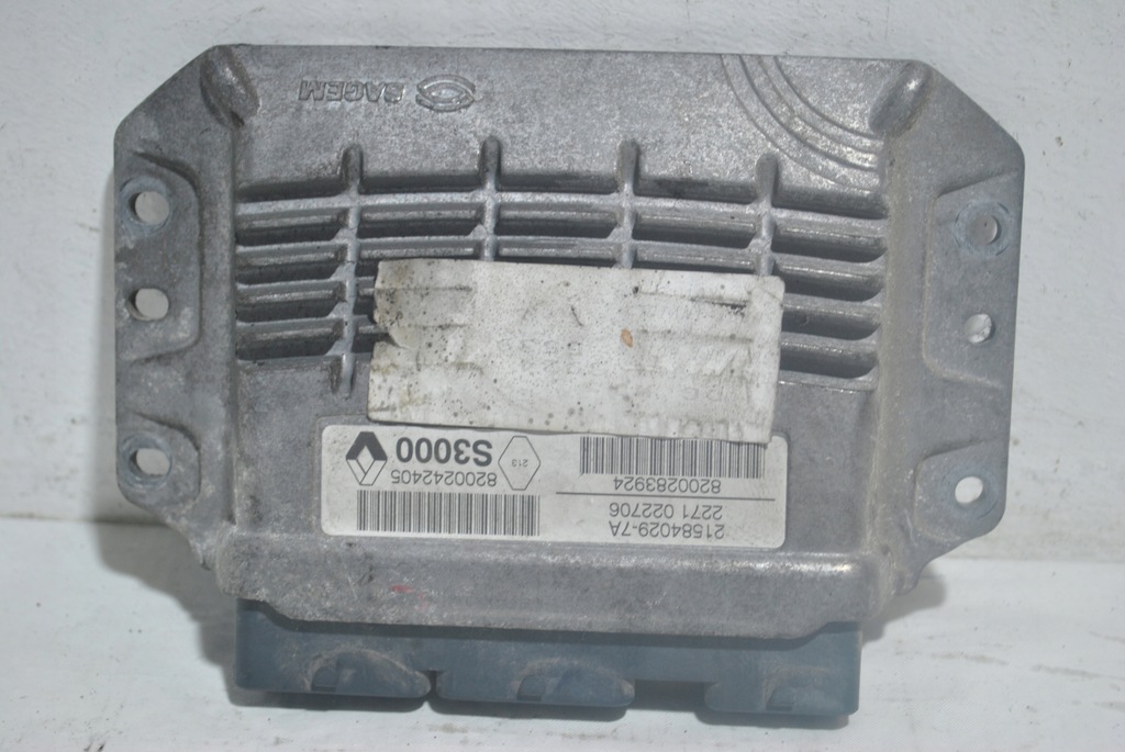 фото №1, Бортовий комп'ютер двигуна renault megane ii 8200242405