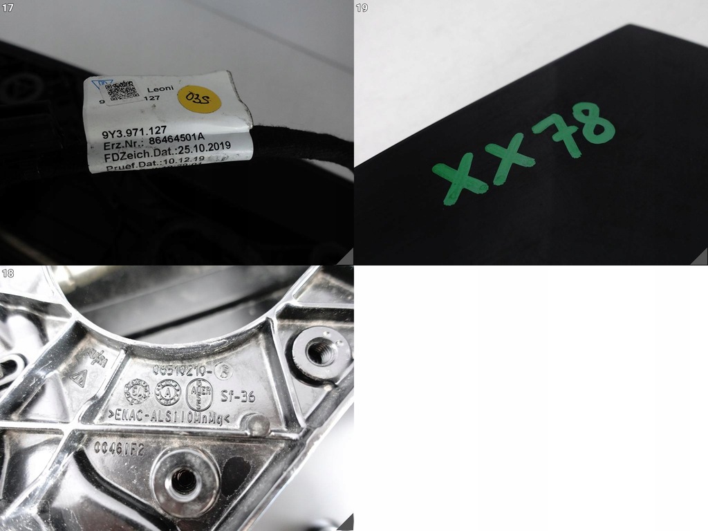 фото №15, Porsche cayenne 9y3 coupe крышка багажника механизм привод спойлер спойлер крыло задняя