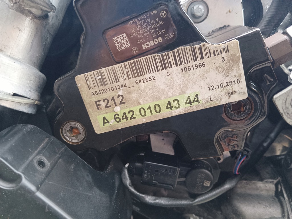 фото №8, Двигун mercedes e-klasa w212 350 3.0 cdi 642852 a6420104344