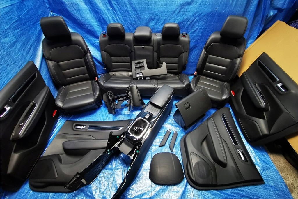 фото №1, Renault koleos ii салон сиденья кожа pełen kompl