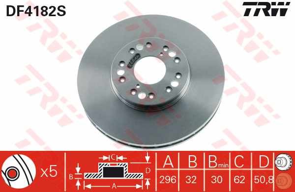 фото №1, Диск гальмівна перед lexus gs -05, lexus is 99-