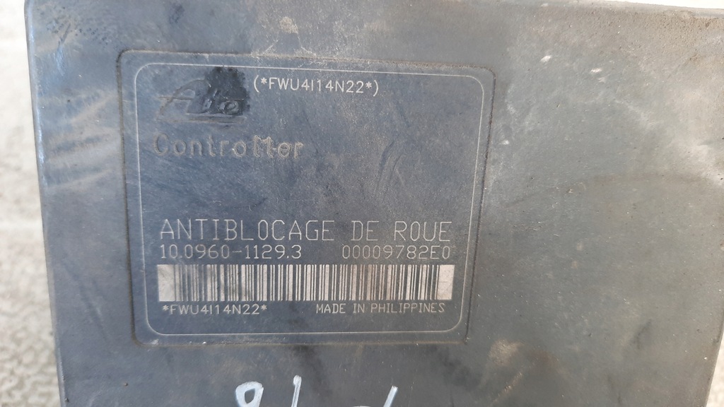 фото №5, Насос abs peugeot 206 1.4b 04r 00009782e0