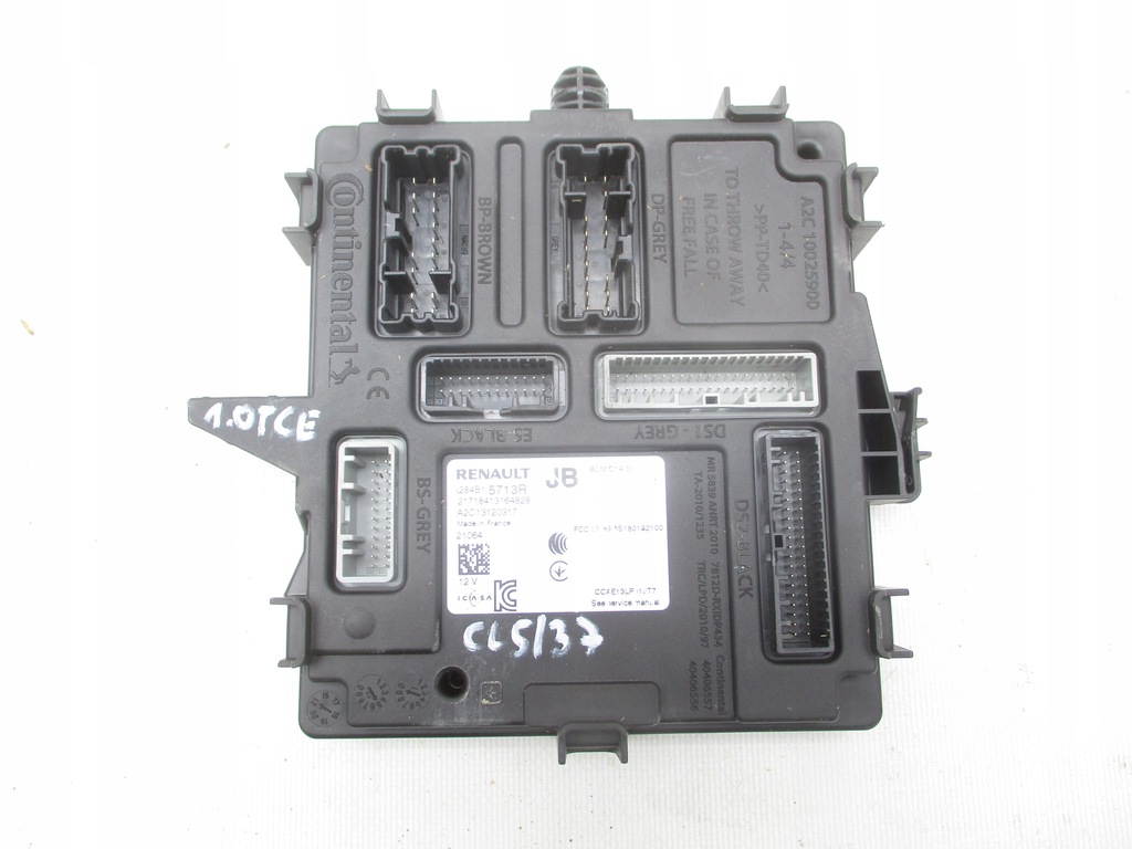 фото №5, Renault clio v captur ii бортовий комп'ютер набір стартовий 1.0 tce 19-24 rok