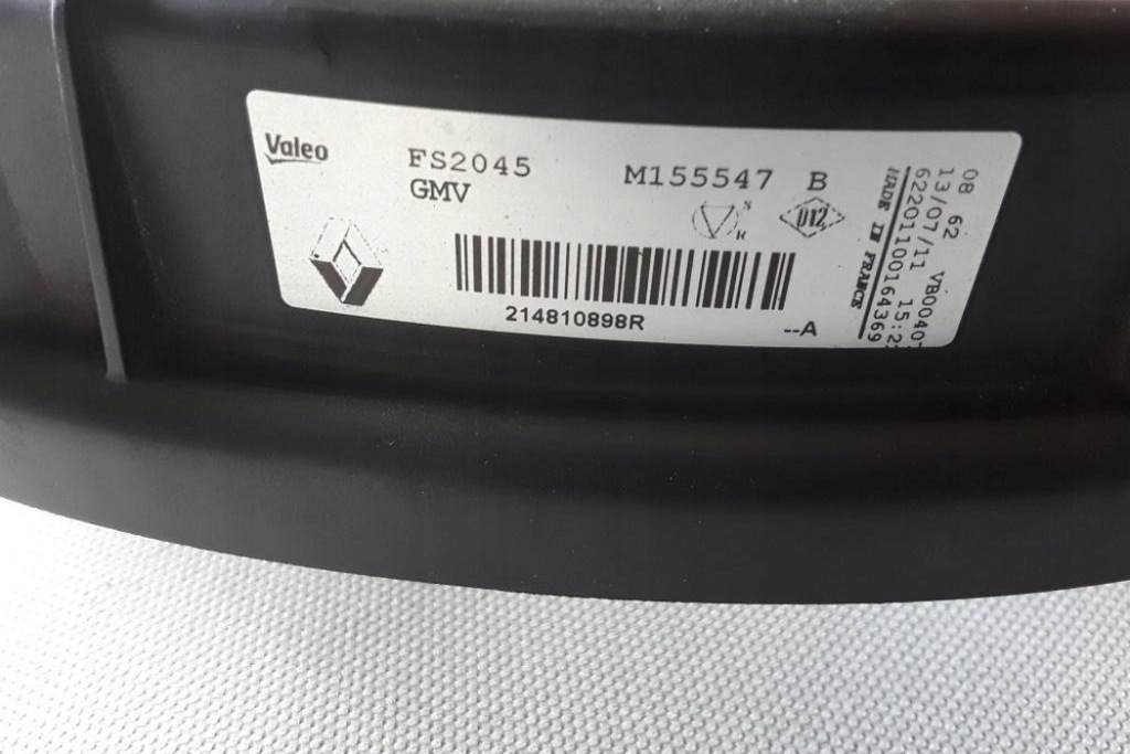 фото №1, Pas передний renault grand scénic iii jz0/1_ 214810898r 1.5l дизель 81kw