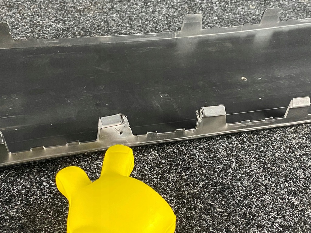 фото №3, Vw t-roc lift накладка молдинг бампера задня 2ga