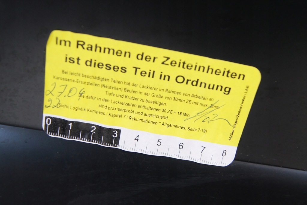 фото №15, Ремкомплект крыло левый задняя volkswagen golf viii