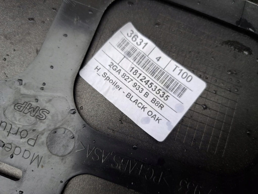 фото №4, Vw t-roc 2ga827933b спойлер крышки задняя