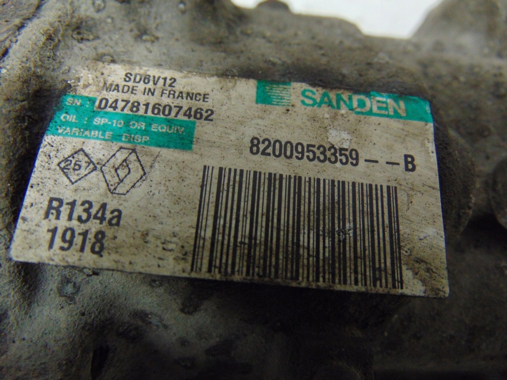 фото №12, Компрессор кондиционера mercedes citan kangoo ii 1.5 cdi 8200953359--b