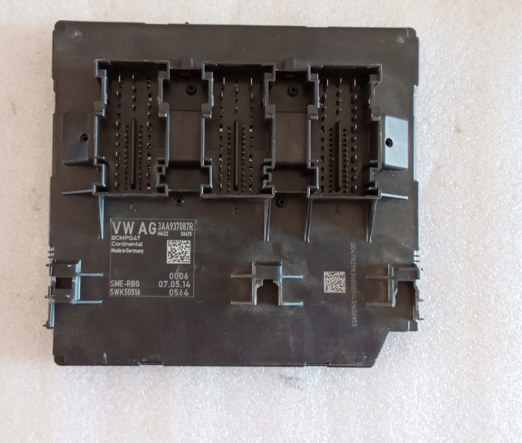 фото №1, Vw passat b7 модуль комфорту 3aa937087r