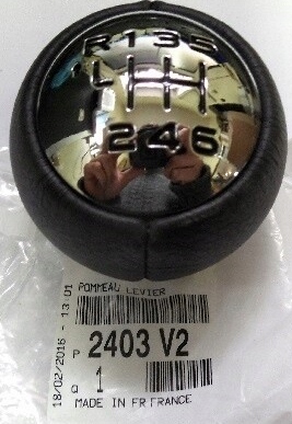 фото №1, Ручка перемикання передач citroen c4 ii c5 c8 fiat scudo 2007- оригінал .