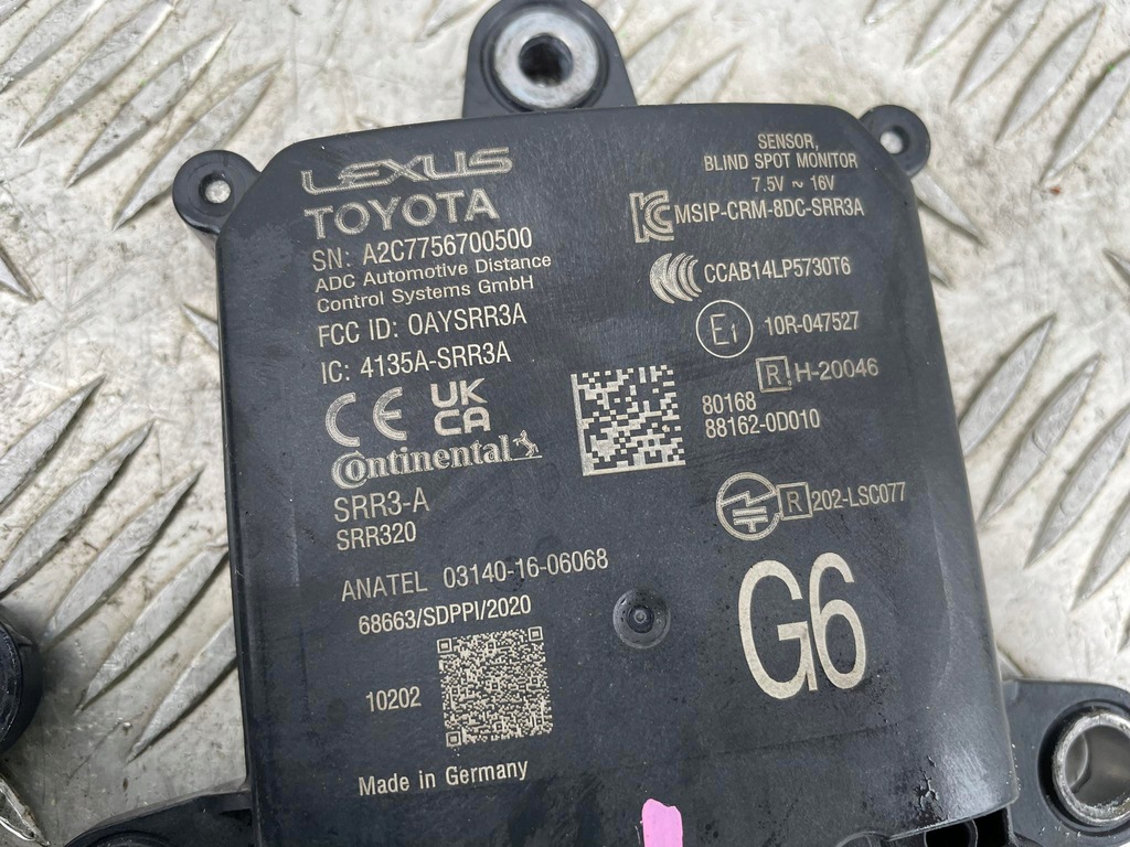 фото №3, Toyota yaris cross модуль блок управления задняя радар distronic правый