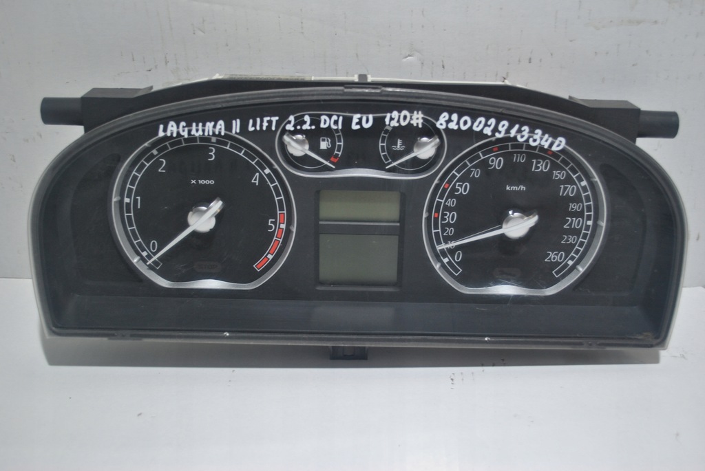 фото №1, Счетчик приборы renault laguna ii lift 8200291334