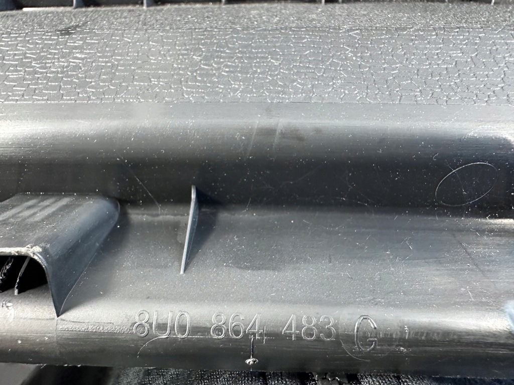 фото №5, Q3 8u захист оббивка поперечина заднього задня 8u0864483g