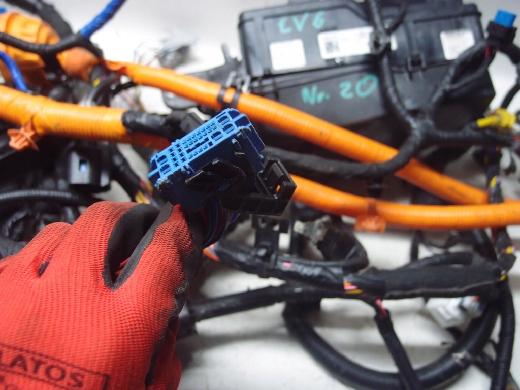 фото №14, Жгут электропроводка kia ev6